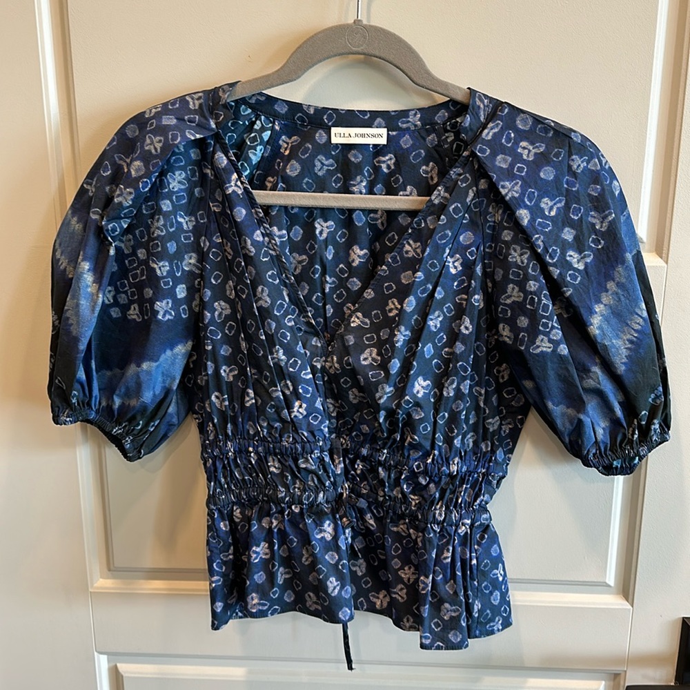 Ulla Johnson Ines Ruched Top - Picture 6 of 12